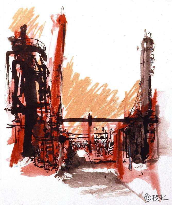 New Jersey Oil Refinery
