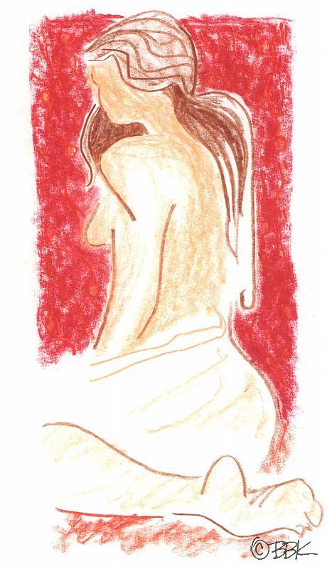 seated nude