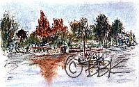 Disneyworld raft ride